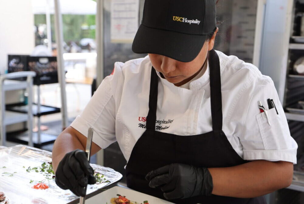 chef plating
